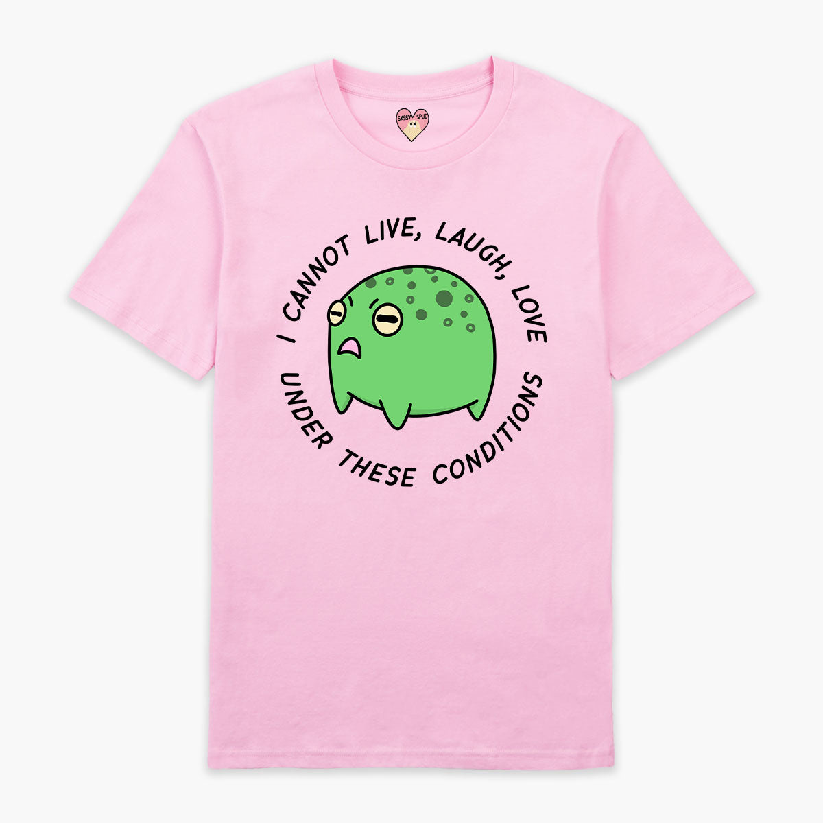Angry Frog Full Print T-Shirt (Unisex)-Printed Clothing, Printed T Shirt, EP01-Sassy Spud