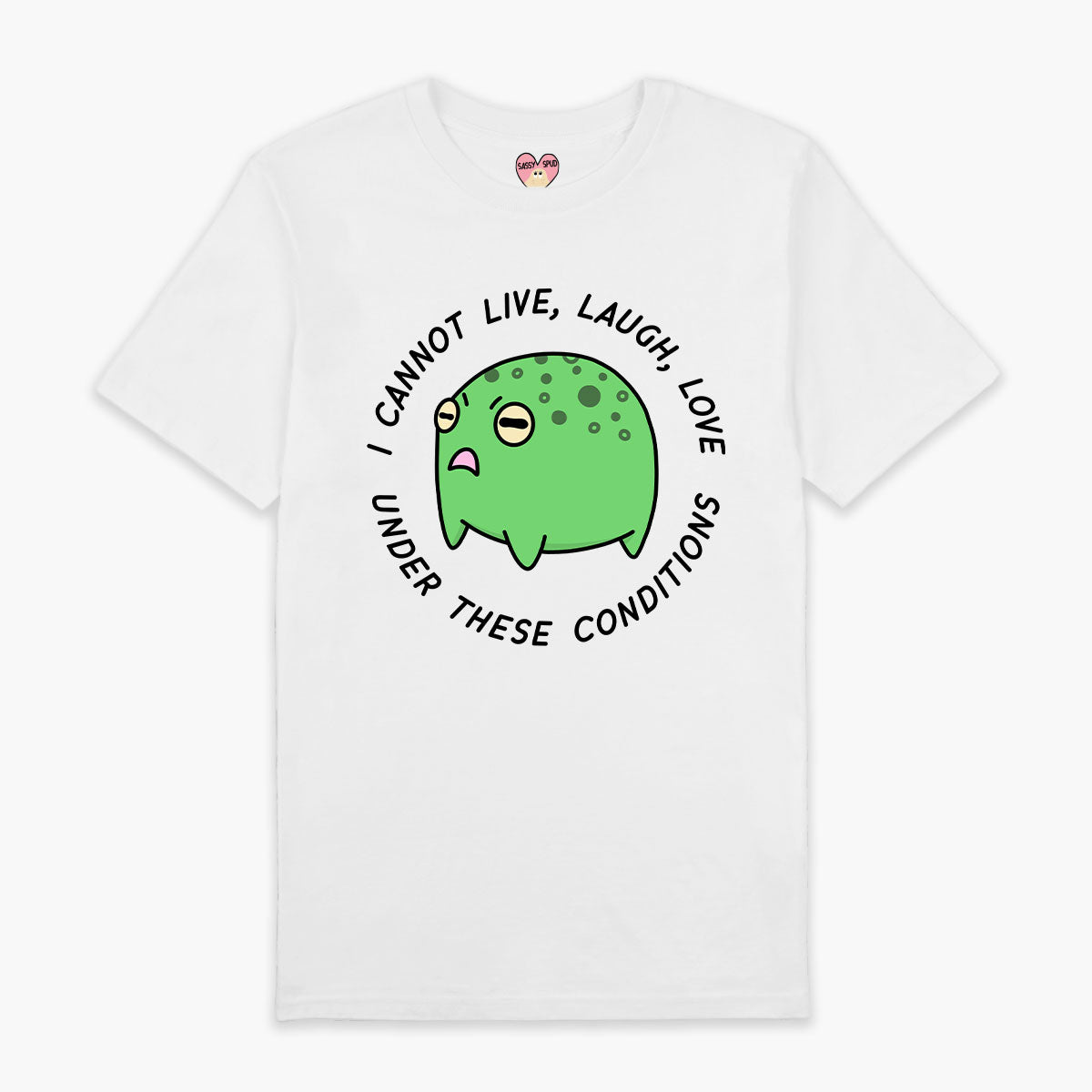Angry Frog Full Print T-Shirt (Unisex)-Printed Clothing, Printed T Shirt, EP01-Sassy Spud