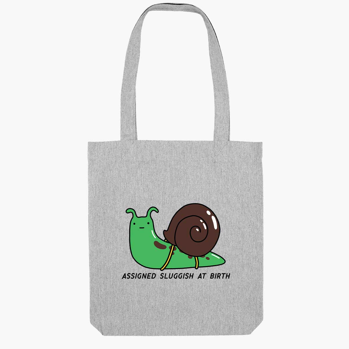 Assigned Sluggish At Birth Tote Bag-Sassy Accessories, Sassy Gifts, Sassy Tote Bag, STAU760-Sassy Spud