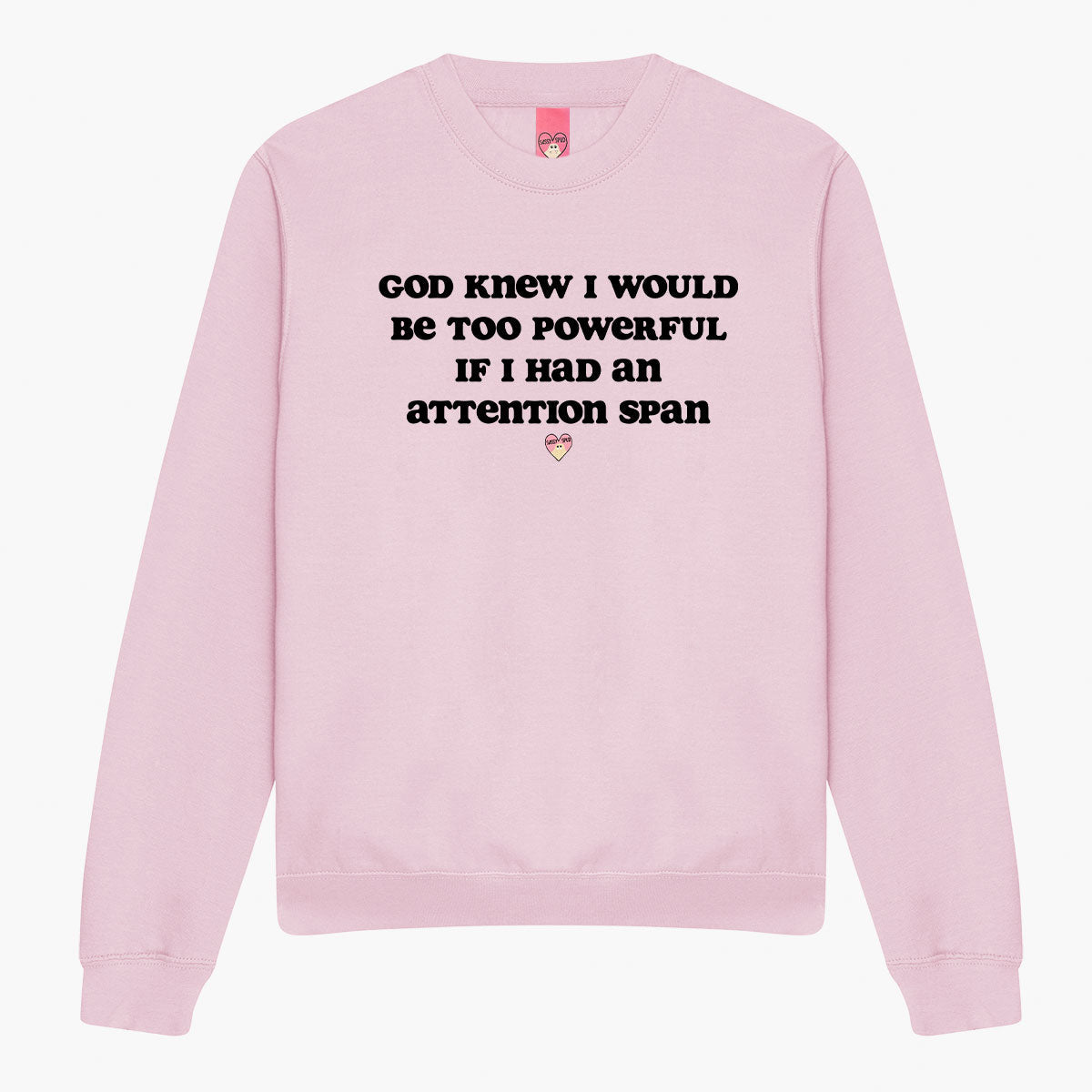 Attention Span Sweatshirt (Unisex)-Printed Clothing, Printed Sweatshirt, JH030-Sassy Spud