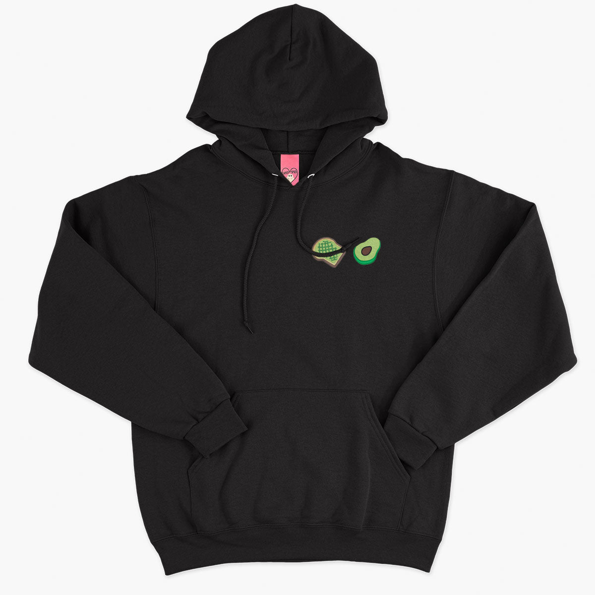 Avocado Toast Embroidered Hoodie (Unisex)-Embroidered Clothing, Embroidered Hoodie, JH001-Sassy Spud