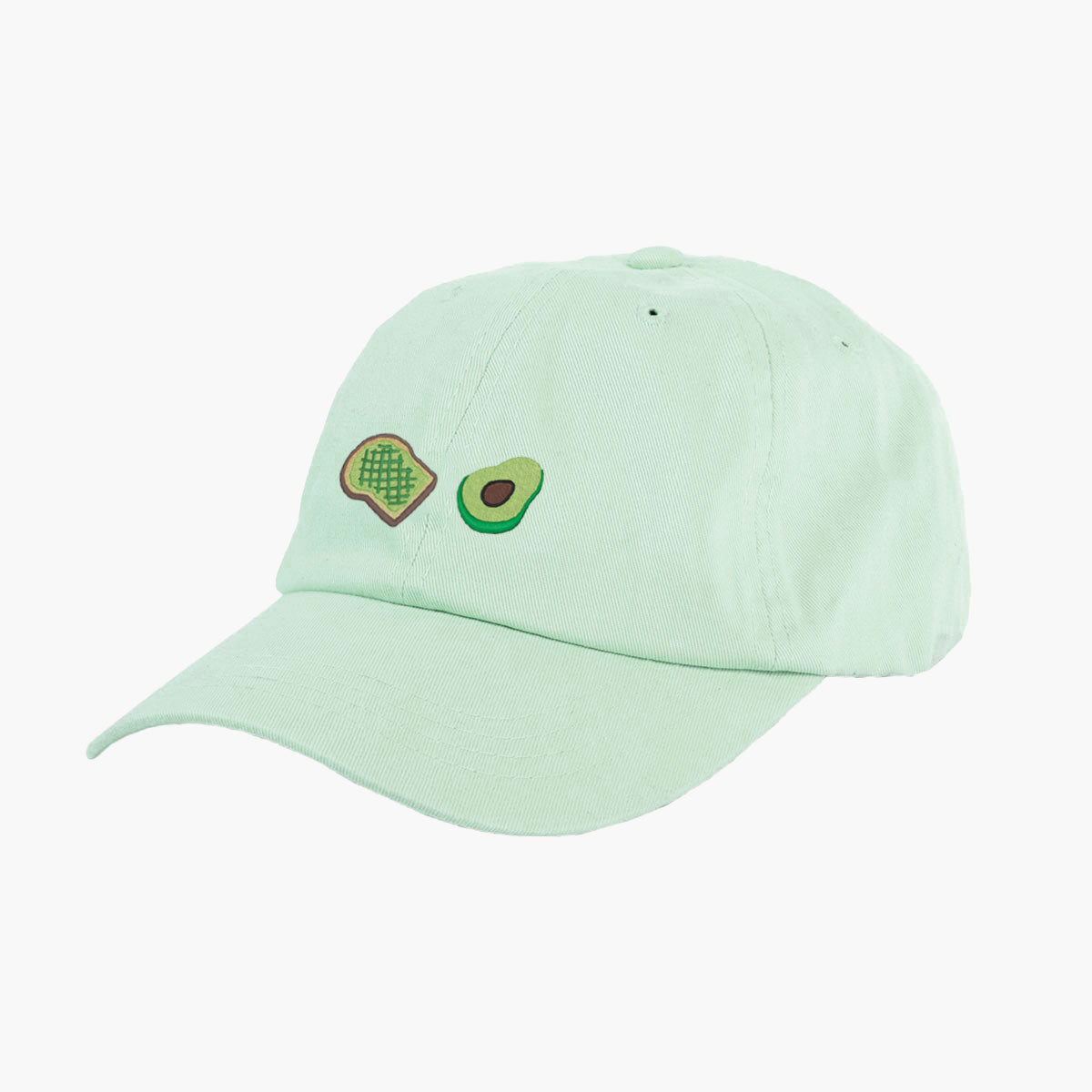 Avocado Toast Embroidered Mom Cap-Embroidered Clothing, Embroidered Beanie, BB45-Sassy Spud