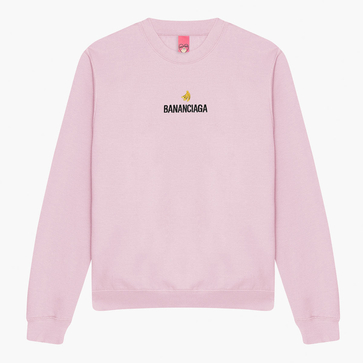 Bananciaga Embroidered Sweatshirt (Unisex)-Embroidered Clothing, Embroidered Sweatshirt, JH030-Sassy Spud