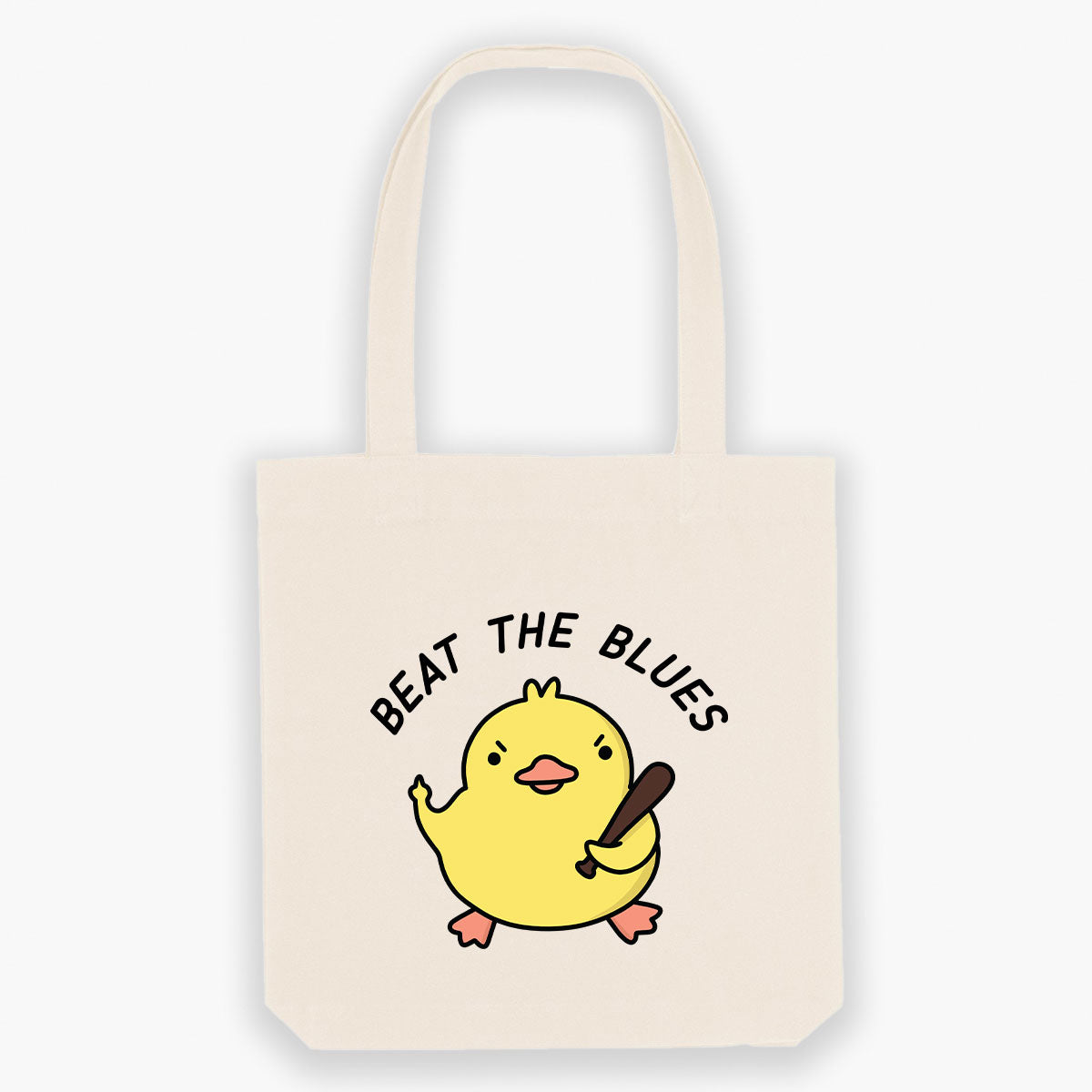 Beat The Blues Tote Bag-Sassy Accessories, Sassy Gifts, Sassy Tote Bag, STAU760-Sassy Spud