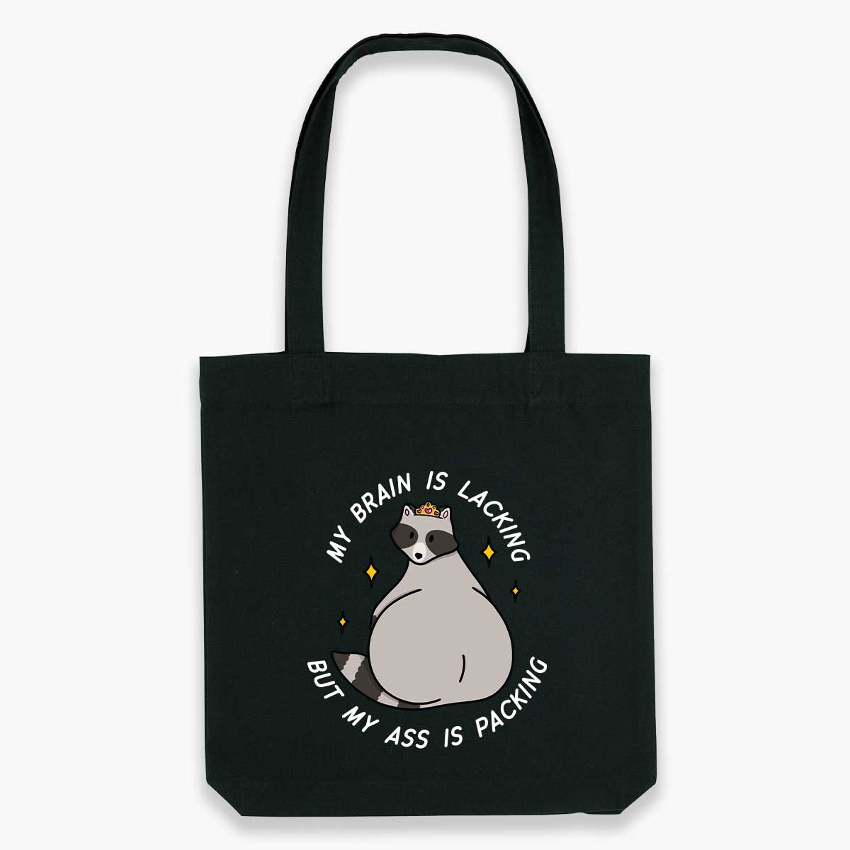 Brain Is Lacking Tote Bag-Sassy Accessories, Sassy Gifts, Sassy Tote Bag, STAU760-Sassy Spud