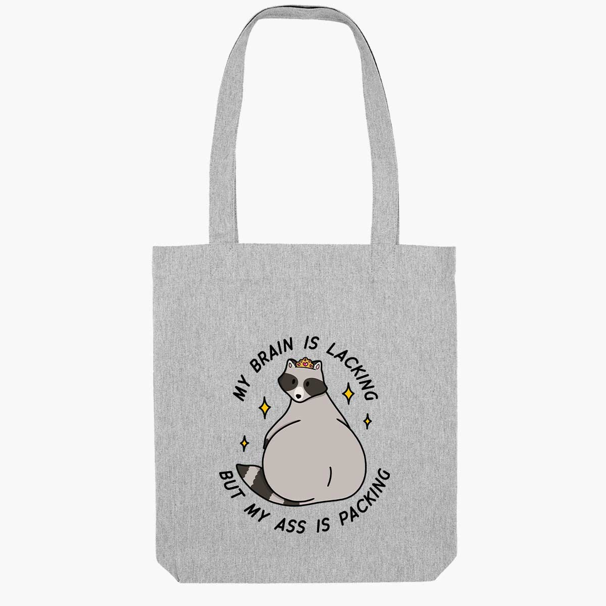 Brain Is Lacking Tote Bag-Sassy Accessories, Sassy Gifts, Sassy Tote Bag, STAU760-Sassy Spud