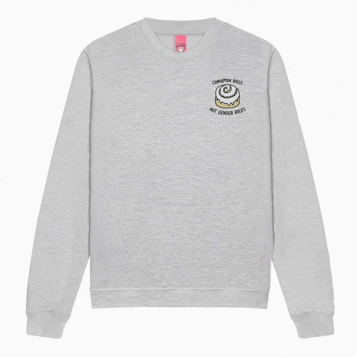 Cinnamon Rolls Embroidered Sweatshirt (Unisex)-Embroidered Clothing, Embroidered Sweatshirt, JH030-Sassy Spud