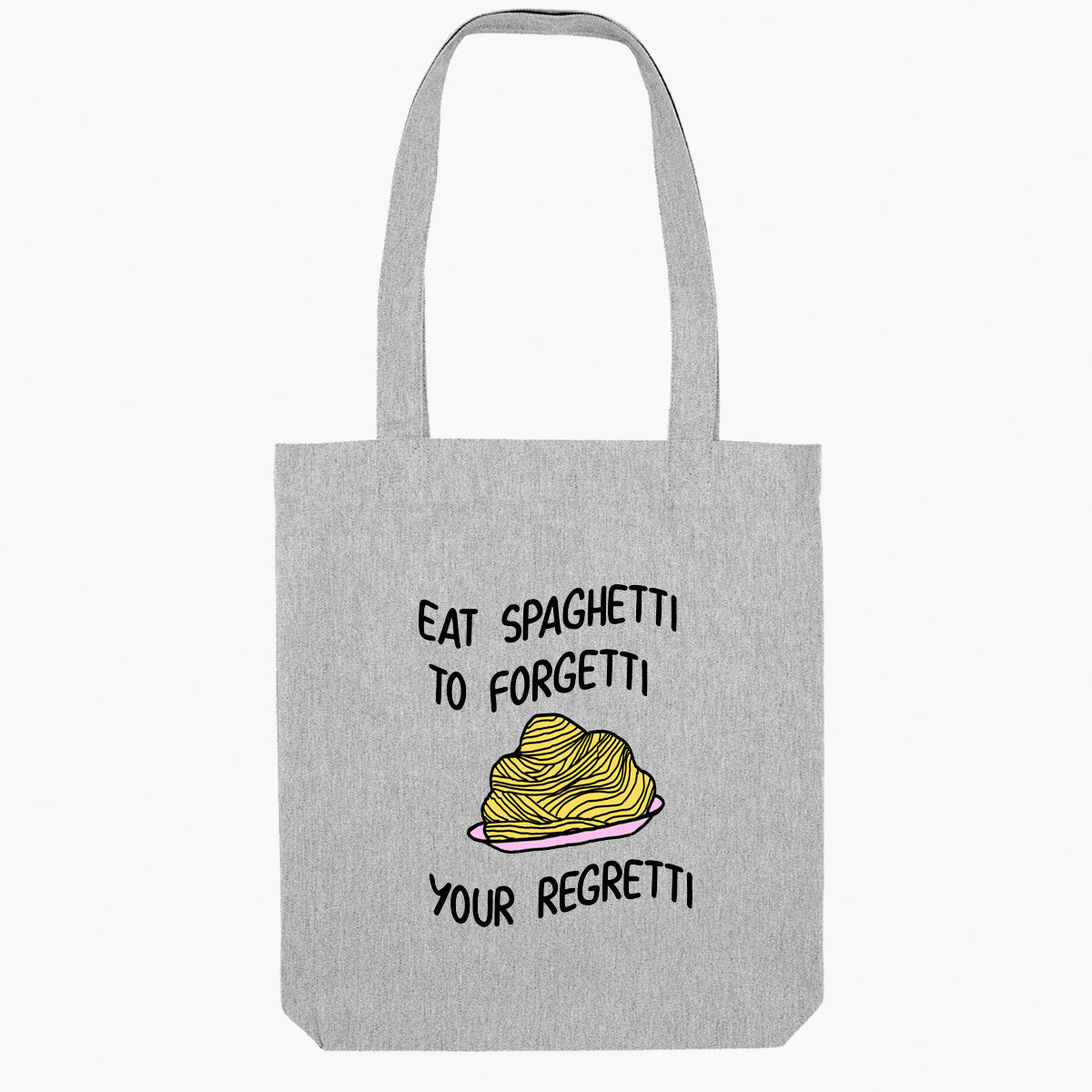 Eat Spaghetti Tote Bag-Sassy Accessories, Sassy Gifts, Sassy Tote Bag, STAU760-Sassy Spud