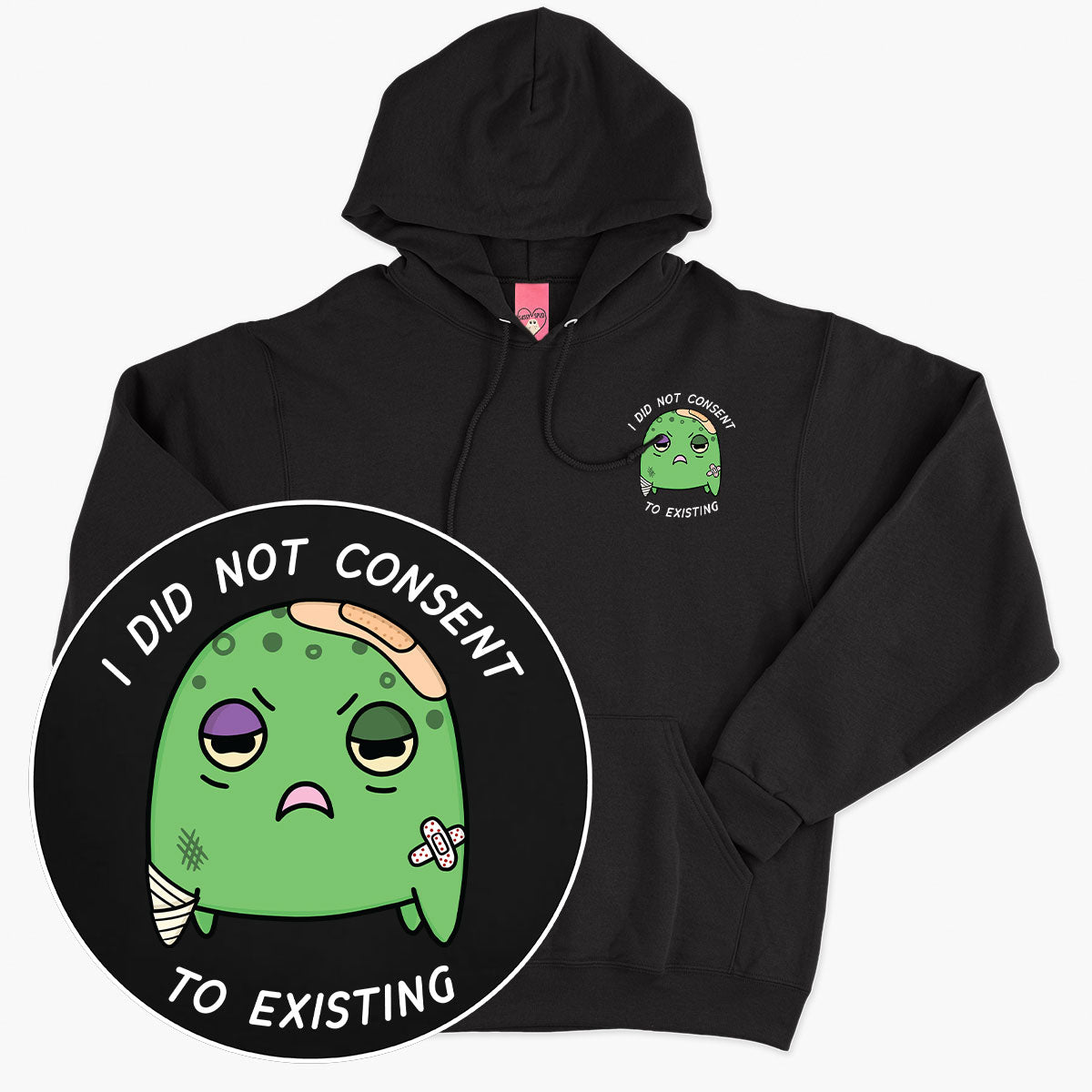 Existential Crisis Hoodie (Unisex)-Printed Clothing, Printed Hoodie, JH001-Sassy Spud