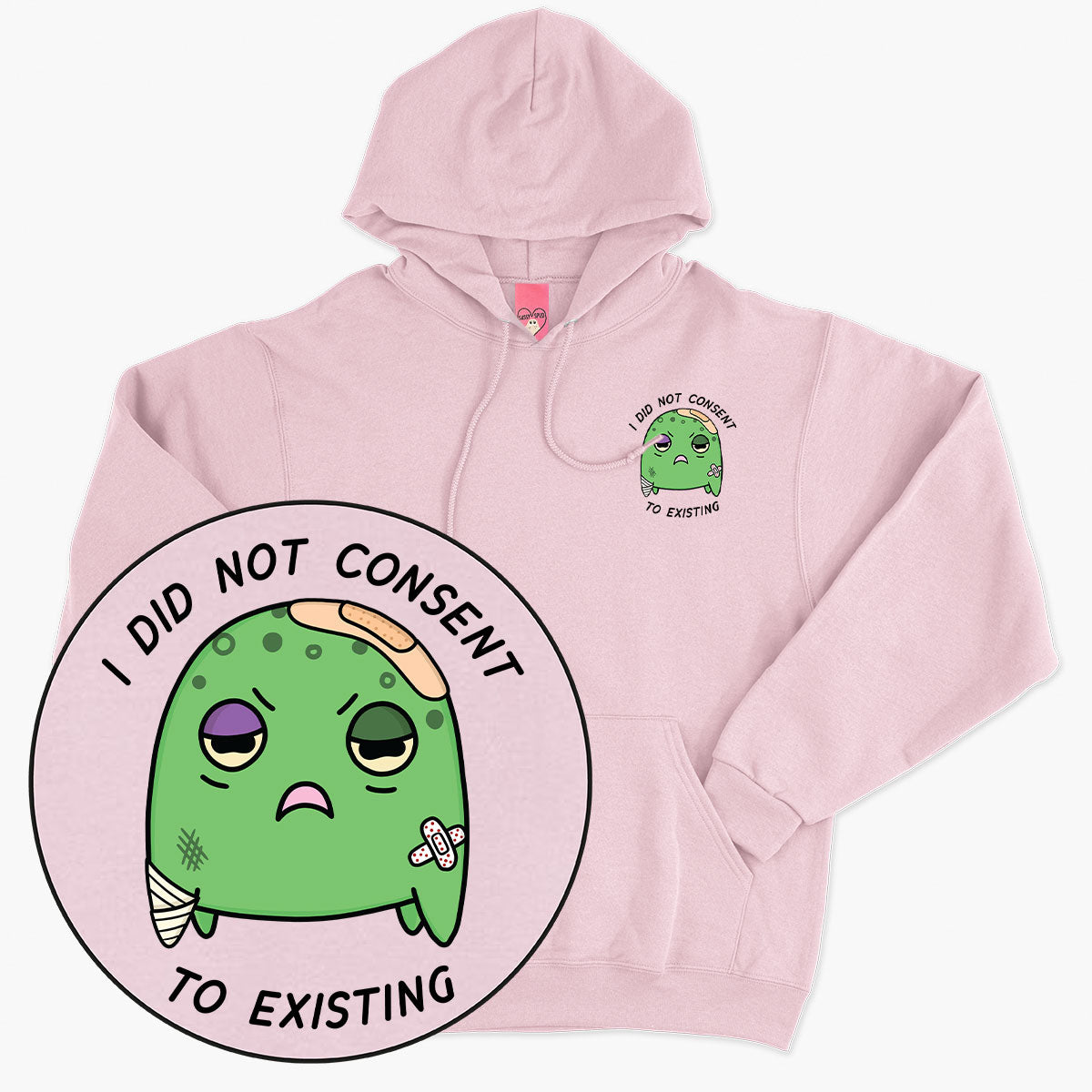 Existential Crisis Hoodie (Unisex)-Printed Clothing, Printed Hoodie, JH001-Sassy Spud