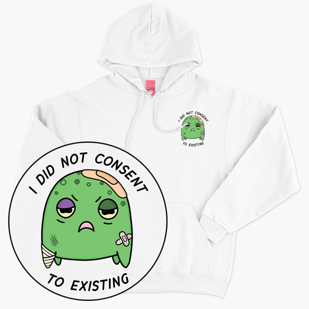 Existential Crisis Hoodie (Unisex)-Printed Clothing, Printed Hoodie, JH001-Sassy Spud