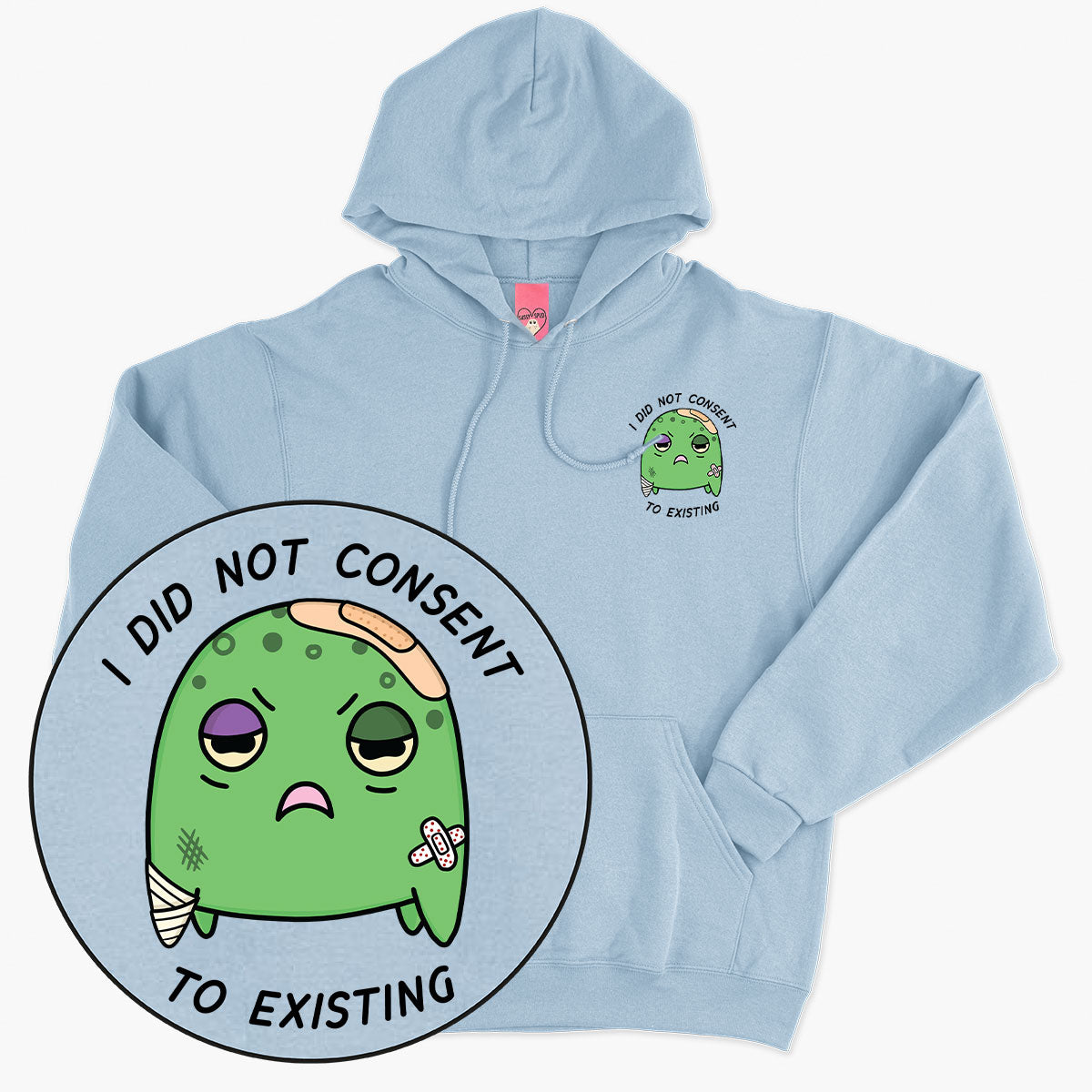 Existential Crisis Hoodie (Unisex)-Printed Clothing, Printed Hoodie, JH001-Sassy Spud