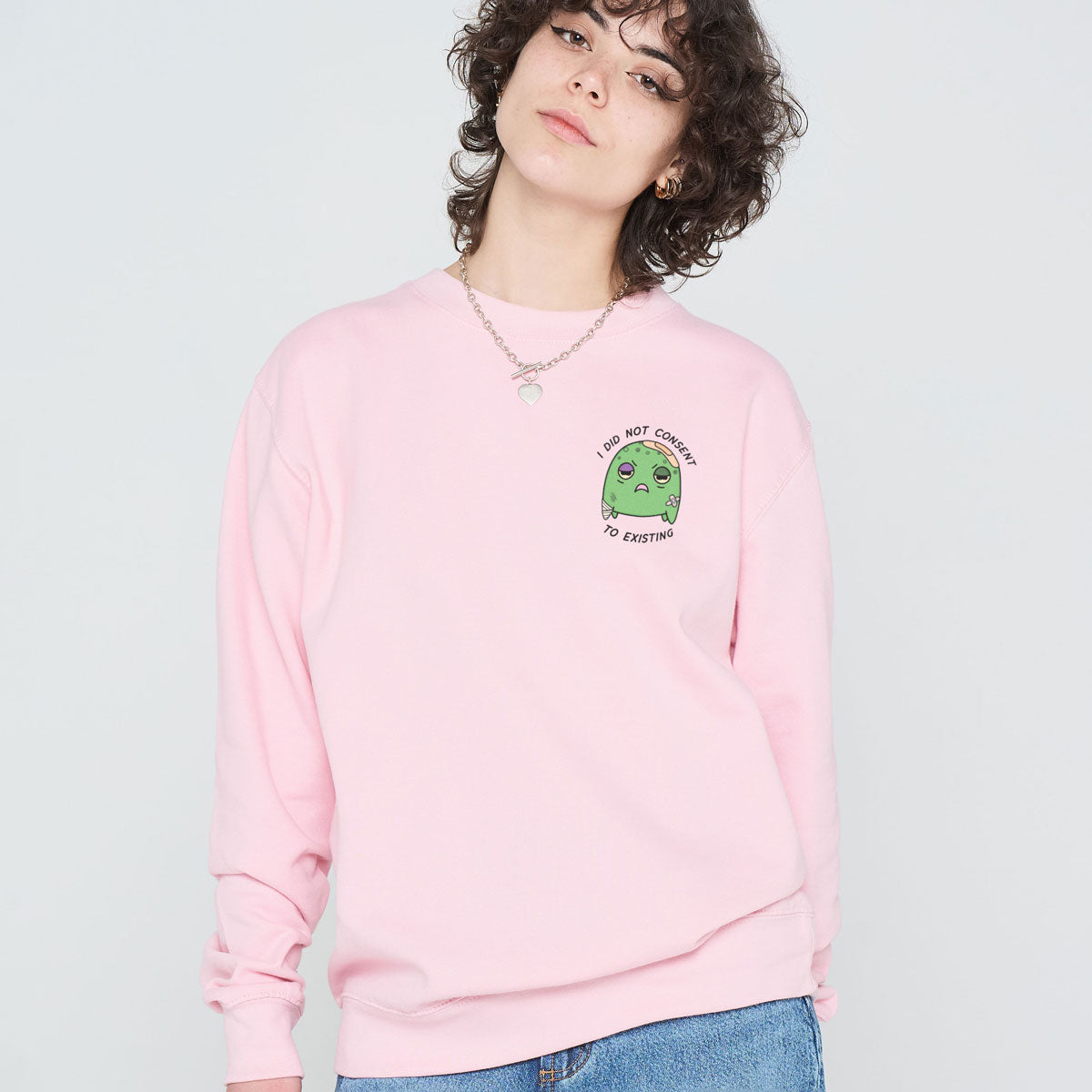 Existential Crisis Sweatshirt (Unisex)-Printed Clothing, Printed Sweatshirt, JH030-Sassy Spud