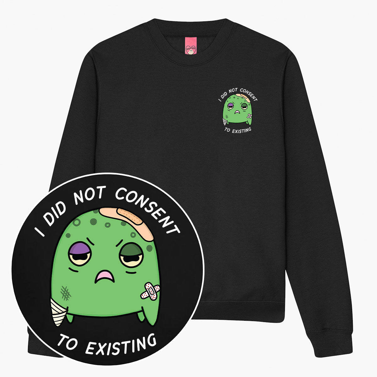 Existential Crisis Sweatshirt (Unisex)-Printed Clothing, Printed Sweatshirt, JH030-Sassy Spud