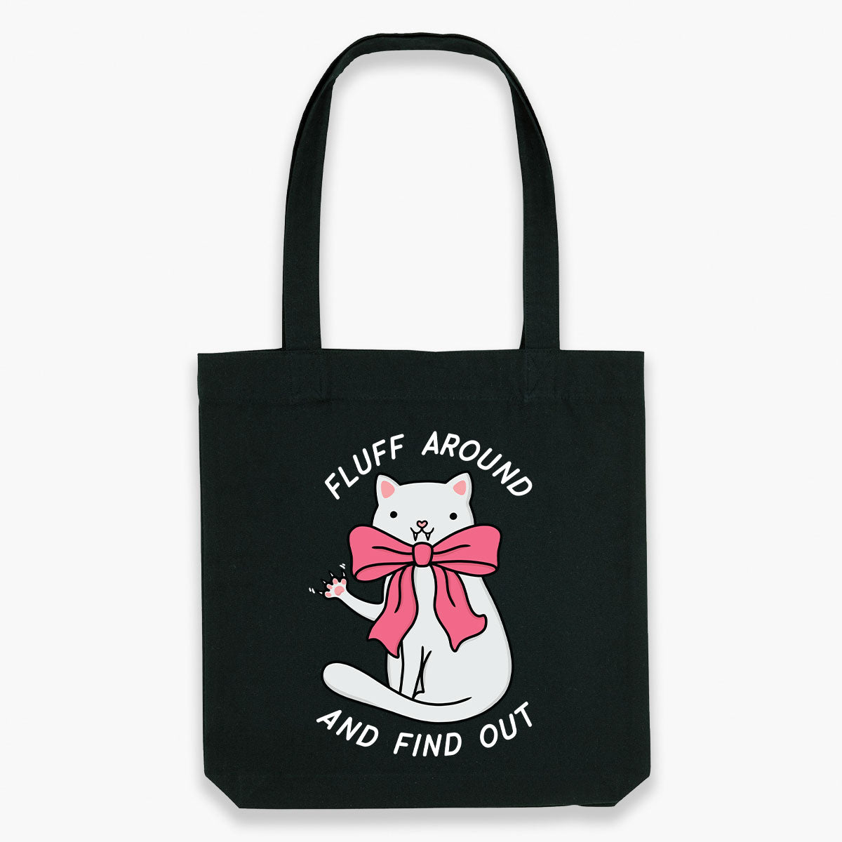 Fluff Around Tote Bag-Sassy Accessories, Sassy Gifts, Sassy Tote Bag, STAU760-Sassy Spud