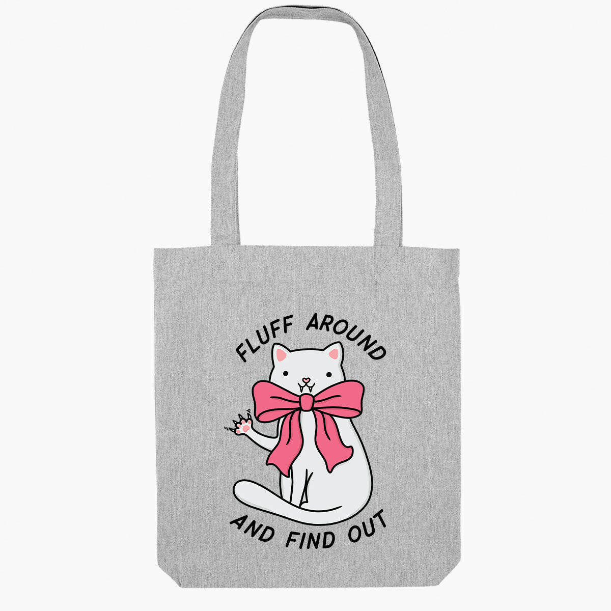 Fluff Around Tote Bag-Sassy Accessories, Sassy Gifts, Sassy Tote Bag, STAU760-Sassy Spud