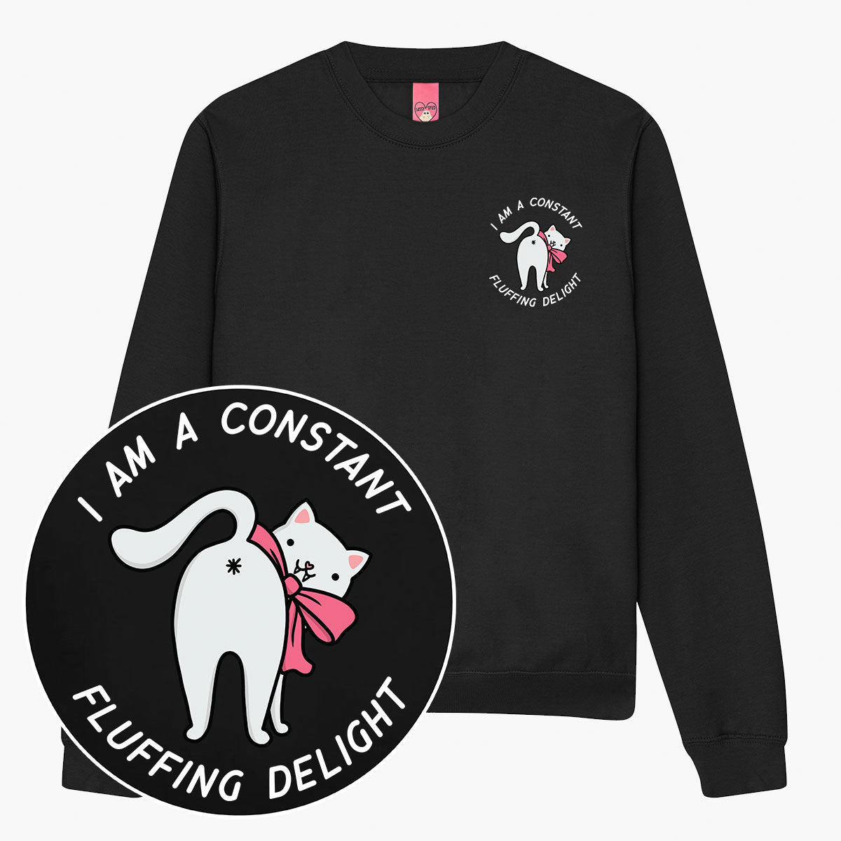 Fluffing Delight Sweatshirt (Unisex)-Printed Clothing, Printed Sweatshirt, JH030-Sassy Spud