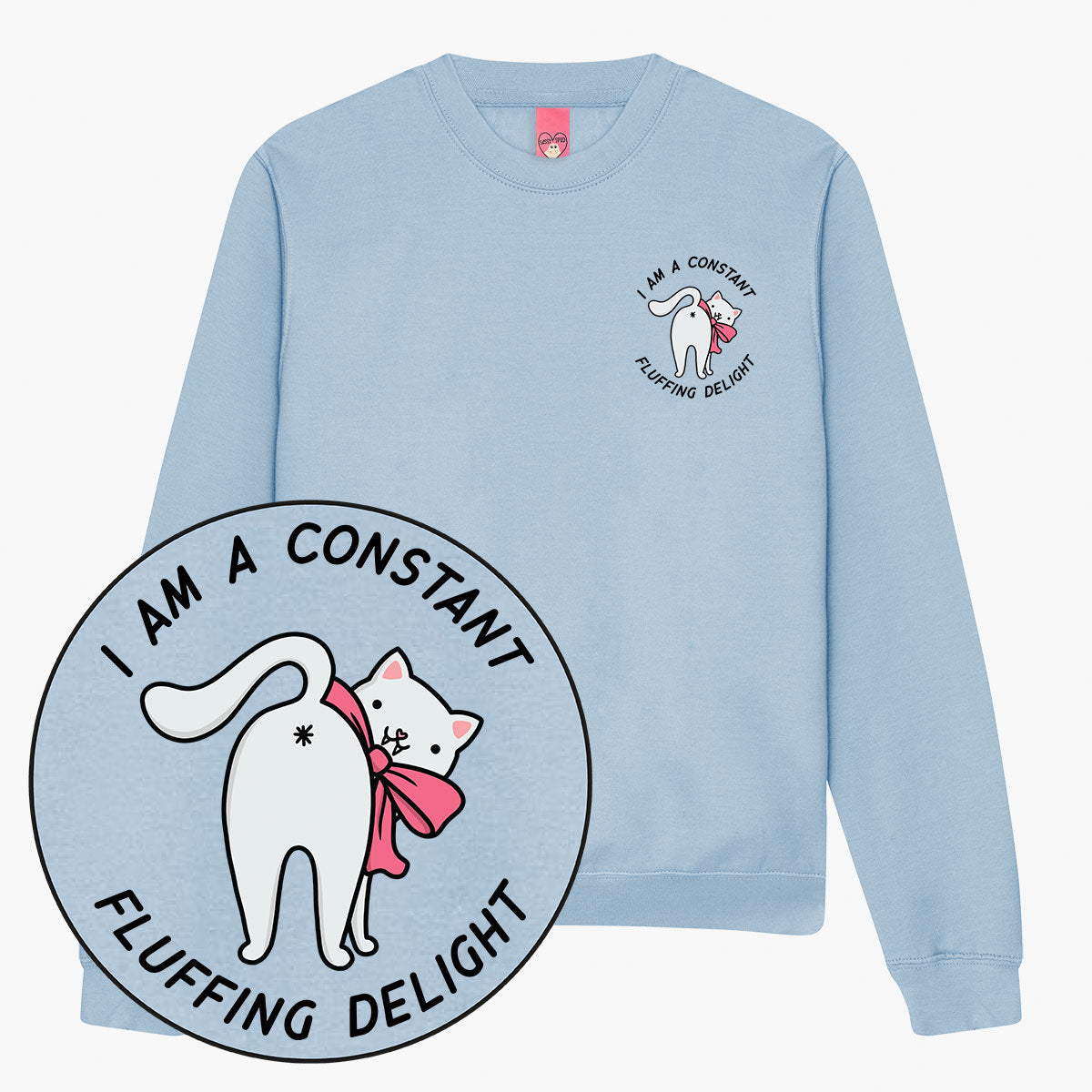 Fluffing Delight Sweatshirt (Unisex)-Printed Clothing, Printed Sweatshirt, JH030-Sassy Spud