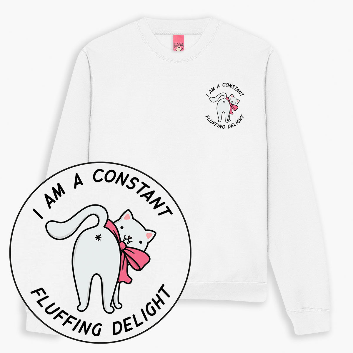 Fluffing Delight Sweatshirt (Unisex)-Printed Clothing, Printed Sweatshirt, JH030-Sassy Spud