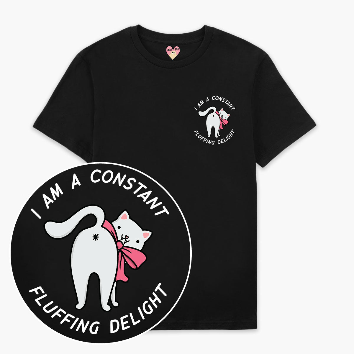 Fluffing Delight T-Shirt (Unisex)-Printed Clothing, Printed T Shirt, EP01-Sassy Spud