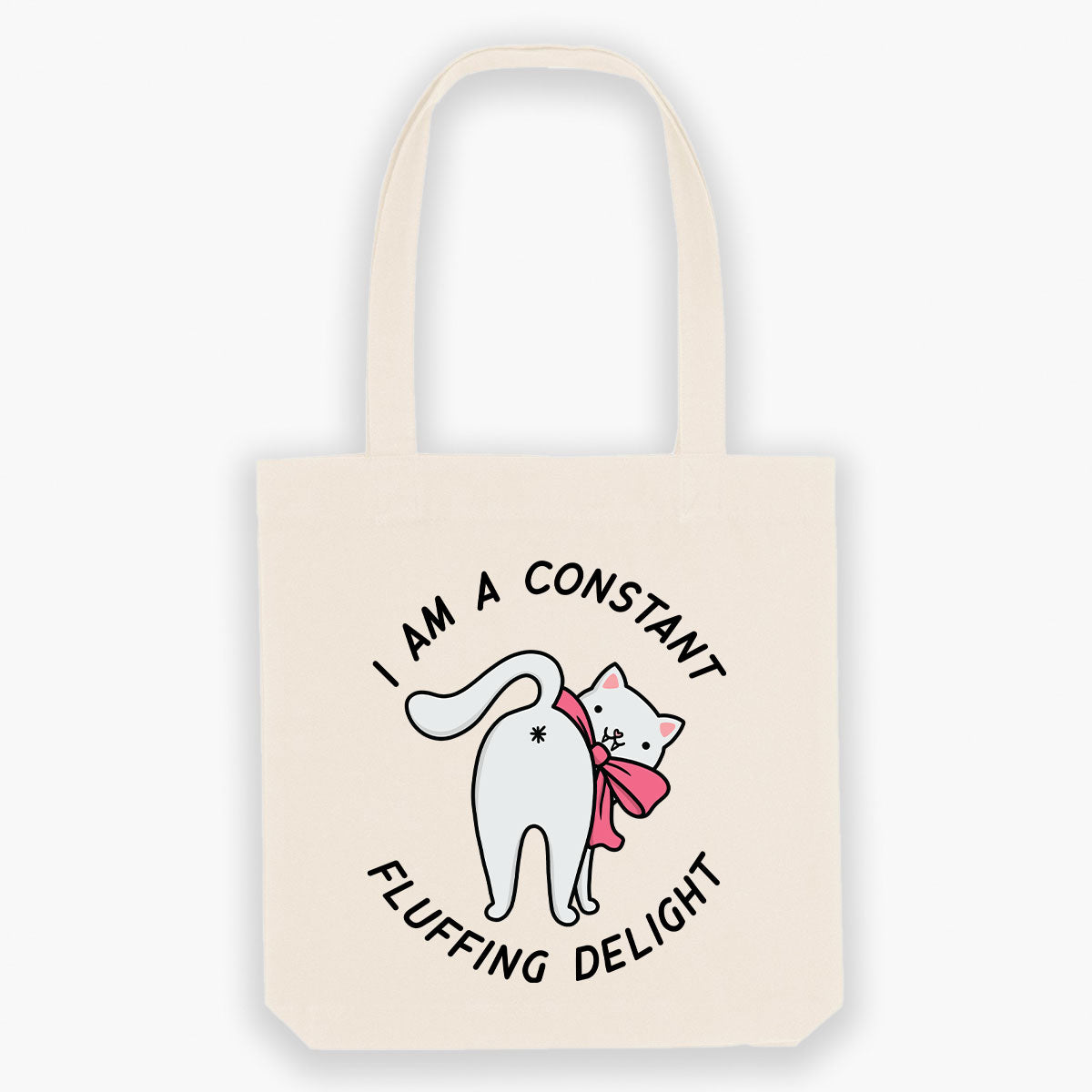 Fluffing Delight Tote Bag-Sassy Accessories, Sassy Gifts, Sassy Tote Bag, STAU760-Sassy Spud