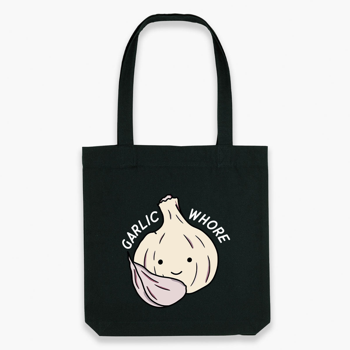Garlic Whore Tote Bag-Sassy Accessories, Sassy Gifts, Sassy Tote Bag, STAU760-Sassy Spud