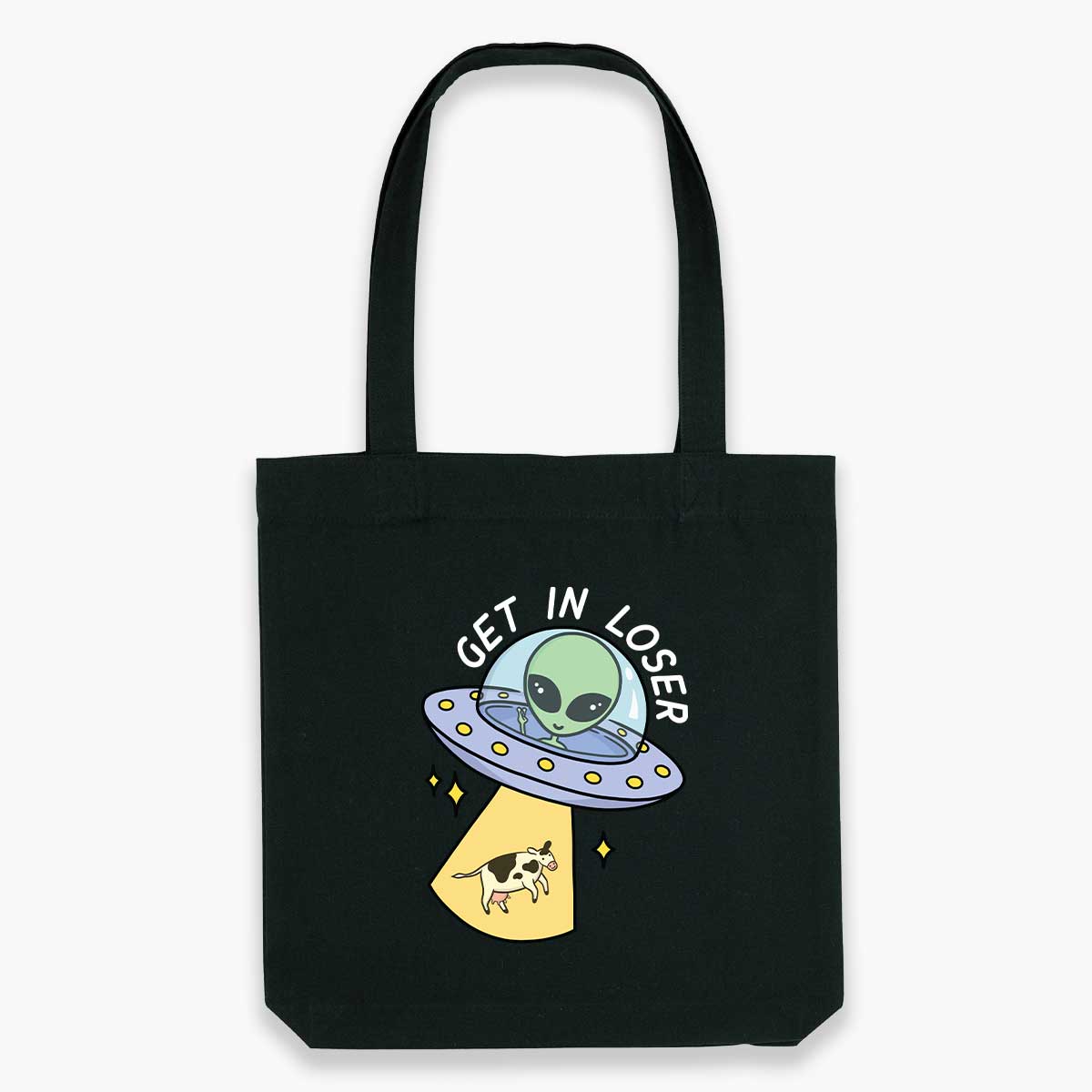 Get In Loser Tote Bag-Sassy Accessories, Sassy Gifts, Sassy Tote Bag, STAU760-Sassy Spud