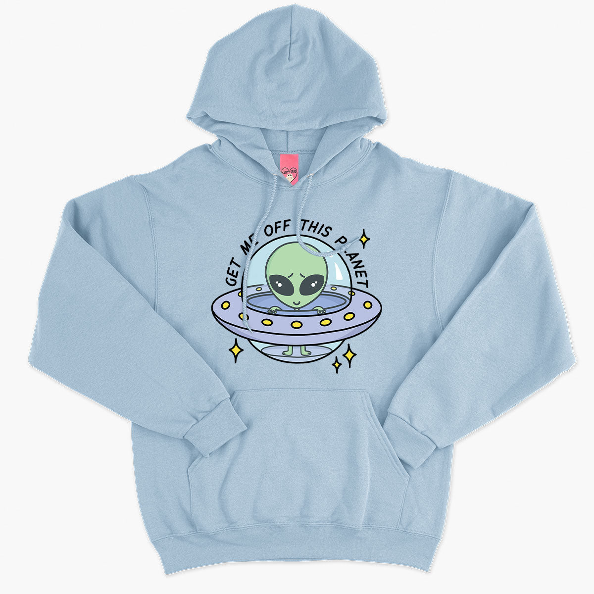Get Me Off This Planet Hoodie (Unisex)-Printed Clothing, Printed Hoodie, JH001-Sassy Spud