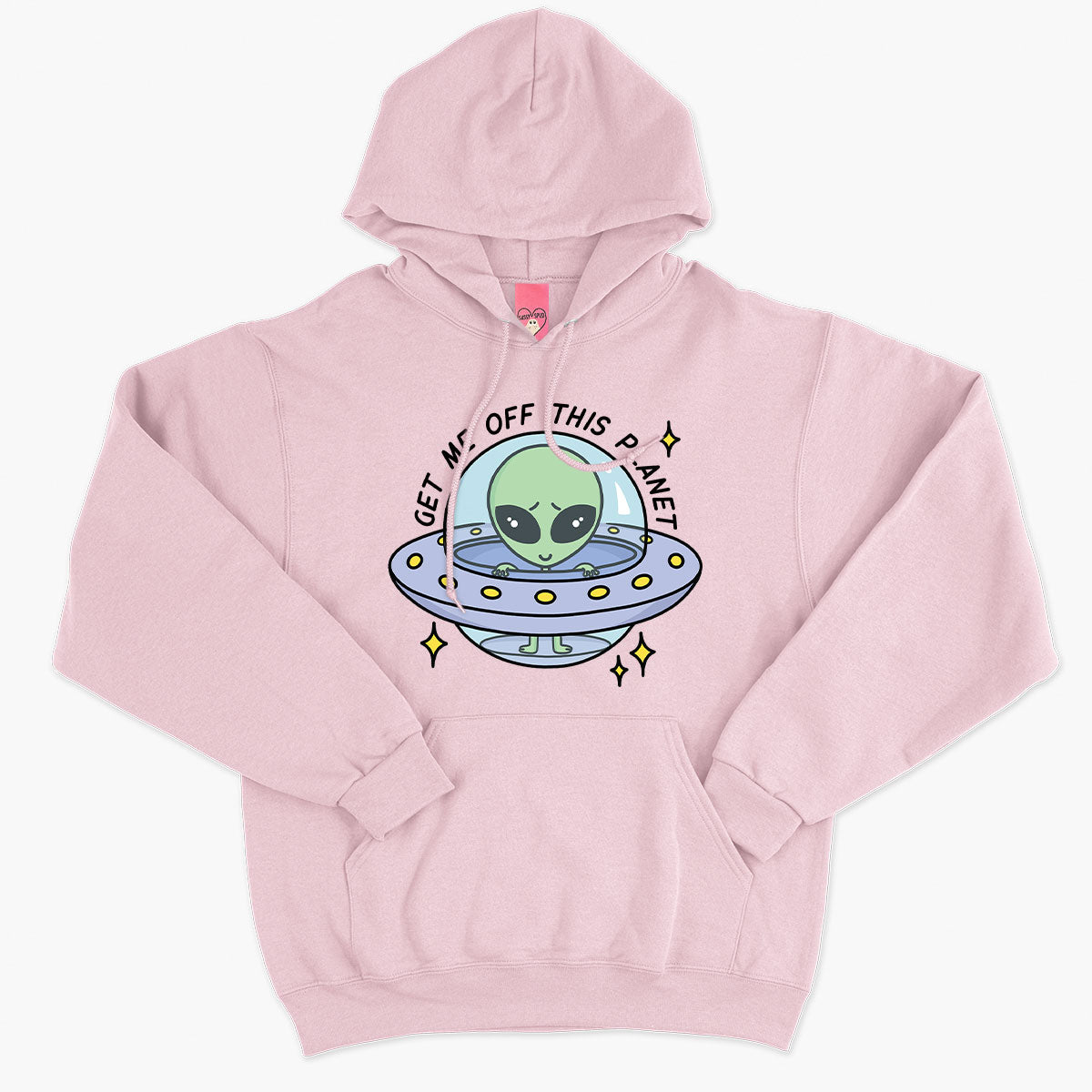 Get Me Off This Planet Hoodie (Unisex)-Printed Clothing, Printed Hoodie, JH001-Sassy Spud