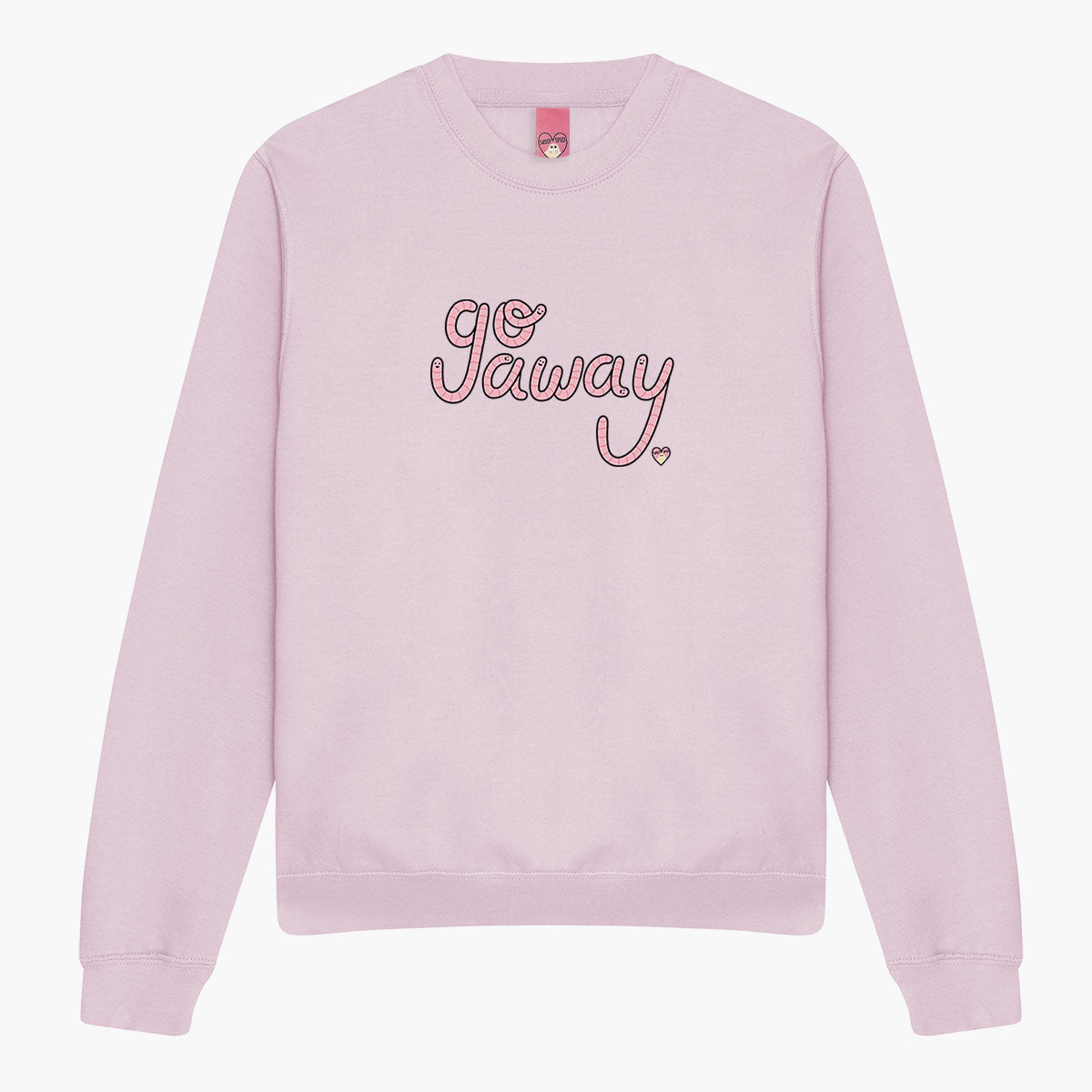 Go Away Rude Worms Sweatshirt (Unisex)-Printed Clothing, Printed Sweatshirt, JH030-Sassy Spud