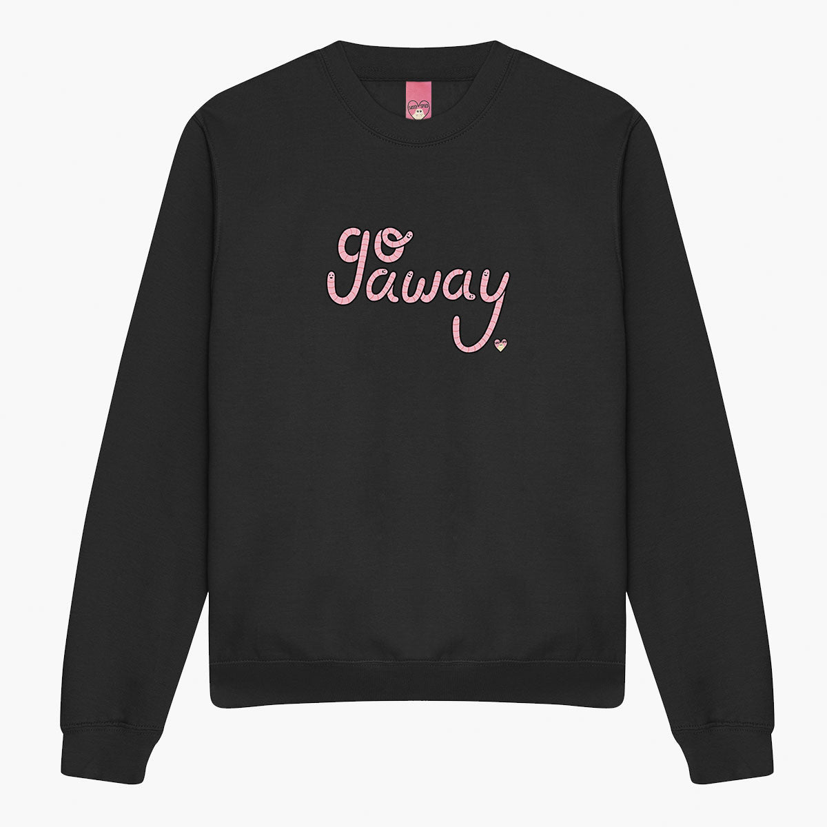 Go Away Rude Worms Sweatshirt (Unisex)-Printed Clothing, Printed Sweatshirt, JH030-Sassy Spud