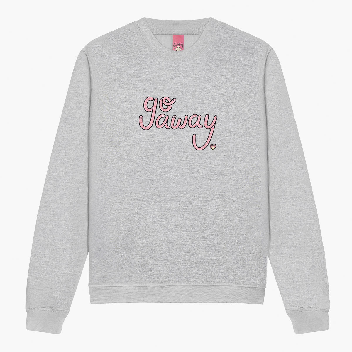 Go Away Rude Worms Sweatshirt (Unisex)-Printed Clothing, Printed Sweatshirt, JH030-Sassy Spud