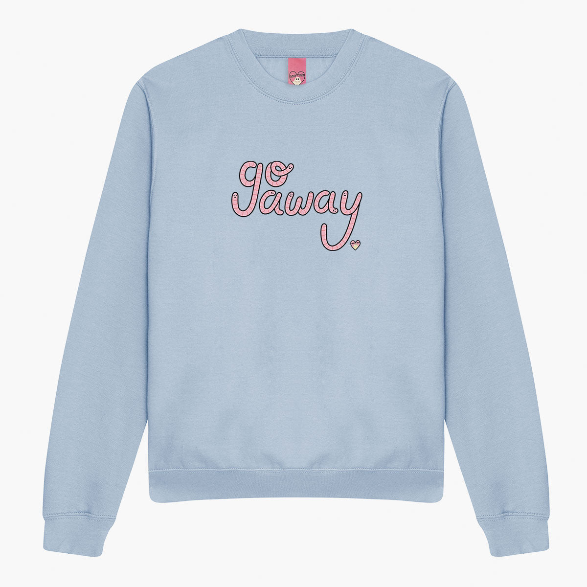 Go Away Rude Worms Sweatshirt (Unisex)-Printed Clothing, Printed Sweatshirt, JH030-Sassy Spud