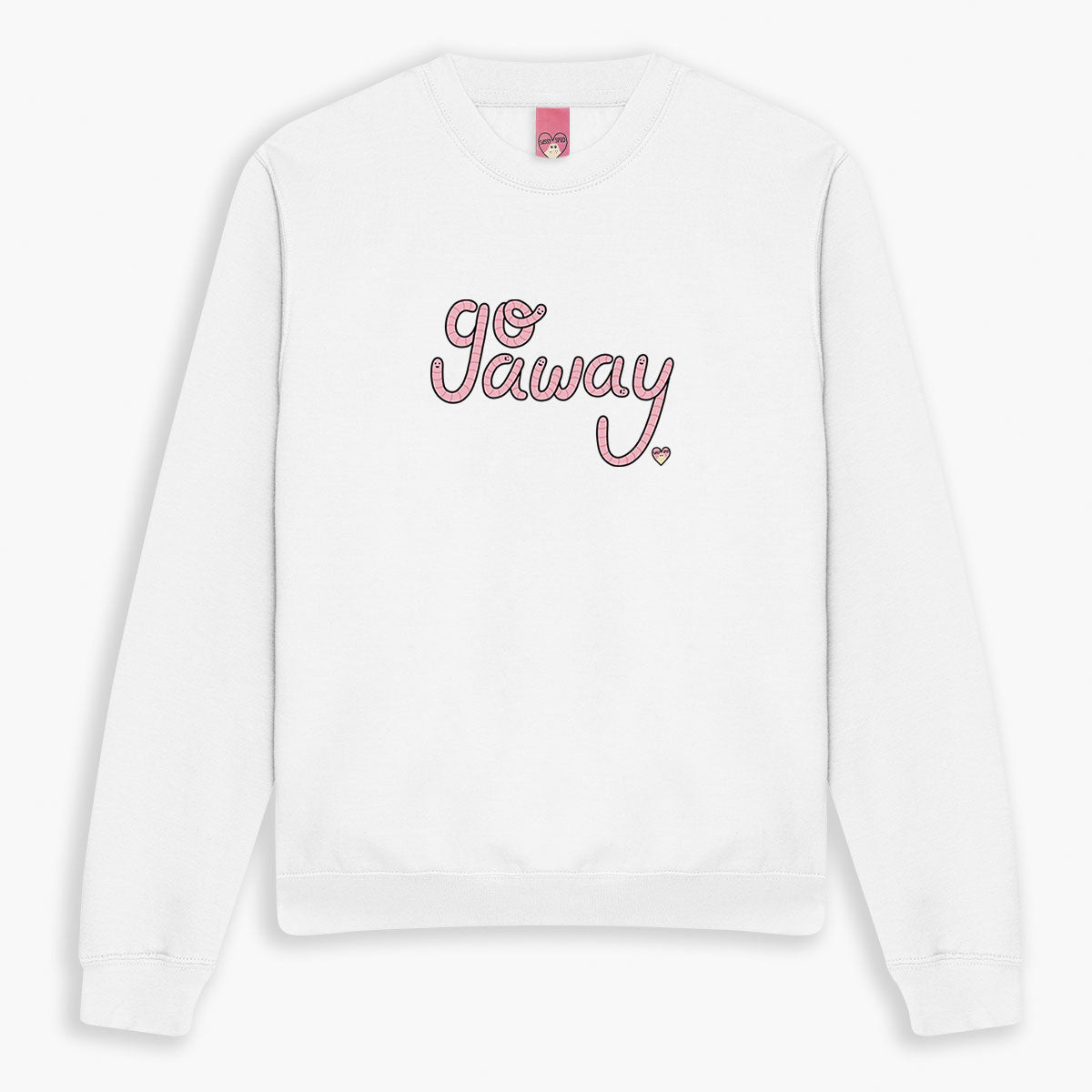 Go Away Rude Worms Sweatshirt (Unisex)-Printed Clothing, Printed Sweatshirt, JH030-Sassy Spud