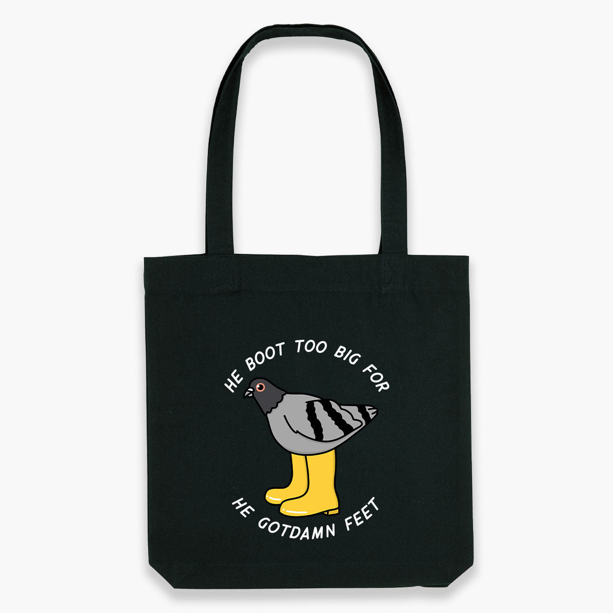 He Boot Too Big Tote Bag-Sassy Accessories, Sassy Gifts, Sassy Tote Bag, STAU760-Sassy Spud