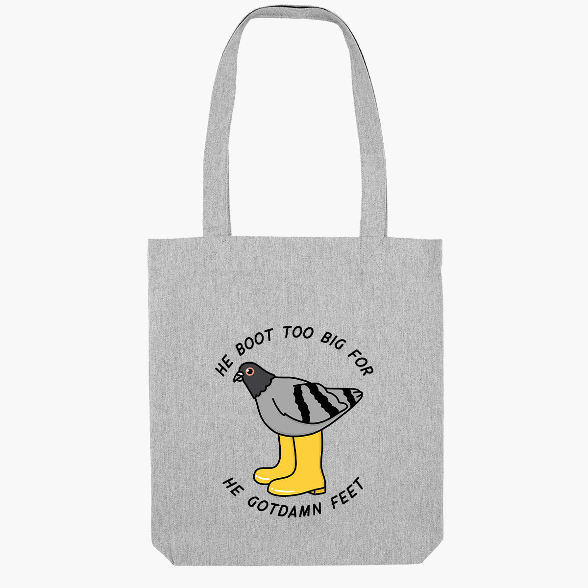 He Boot Too Big Tote Bag-Sassy Accessories, Sassy Gifts, Sassy Tote Bag, STAU760-Sassy Spud