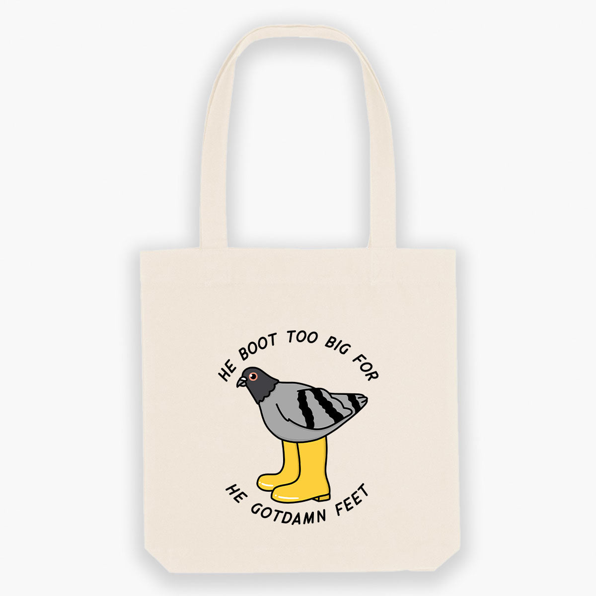 He Boot Too Big Tote Bag-Sassy Accessories, Sassy Gifts, Sassy Tote Bag, STAU760-Sassy Spud