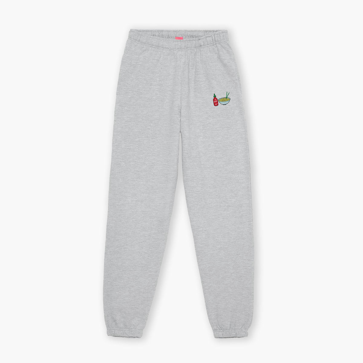 Hot Noodles Embroidered Joggers (Unisex)-Embroidered Clothing, Embroidered Joggers, JH072-Sassy Spud