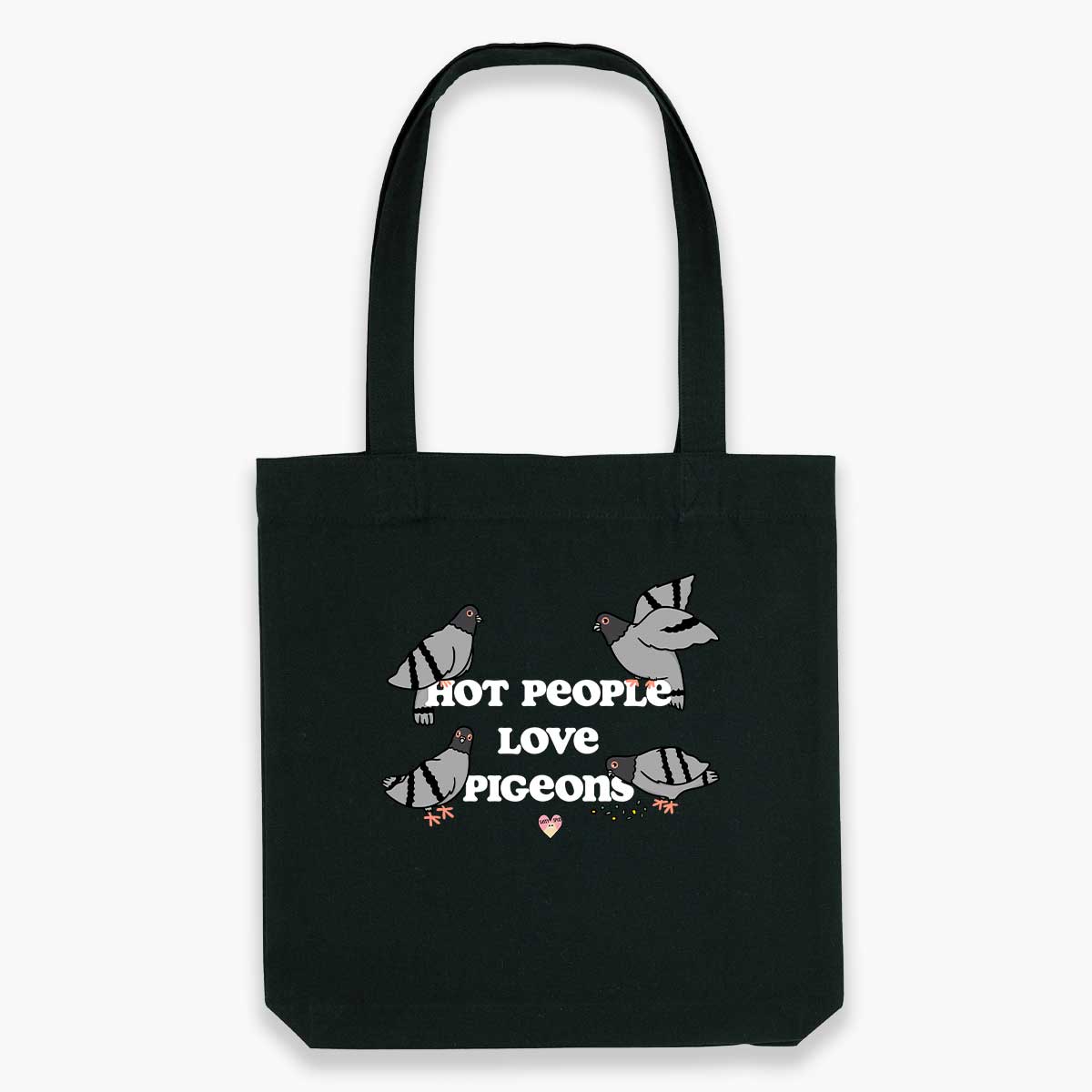 Hot People Love Pigeons Tote Bag-Sassy Accessories, Sassy Gifts, Sassy Tote Bag, STAU760-Sassy Spud