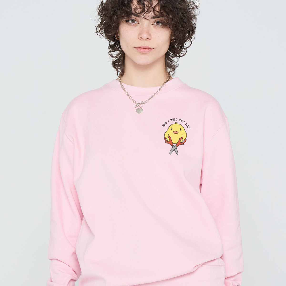 I Will Cut You Sweatshirt (Unisex)-Printed Clothing, Printed Sweatshirt, JH030-Sassy Spud