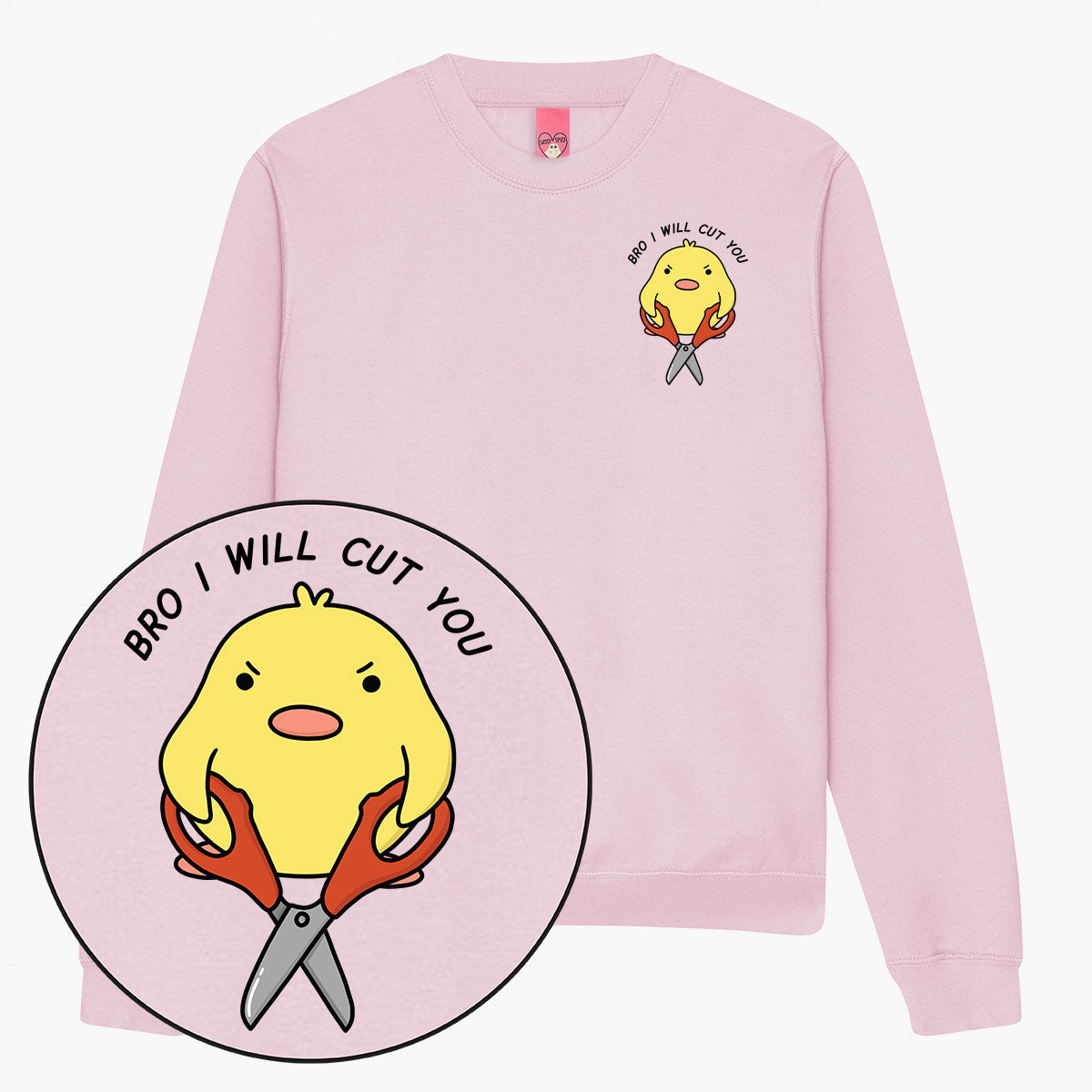 I Will Cut You Sweatshirt (Unisex)-Printed Clothing, Printed Sweatshirt, JH030-Sassy Spud