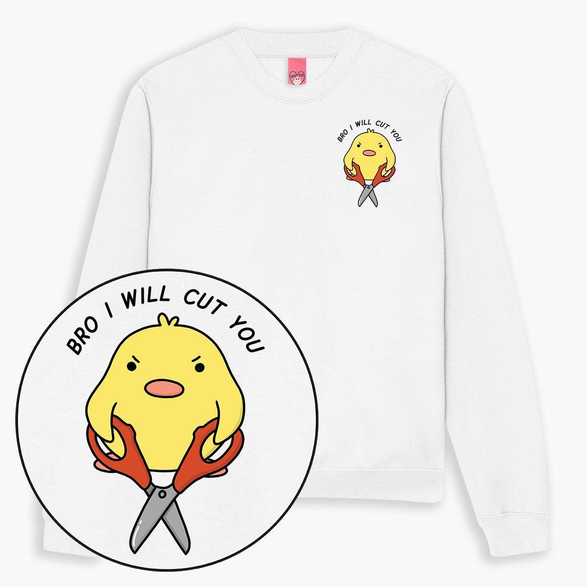I Will Cut You Sweatshirt (Unisex)-Printed Clothing, Printed Sweatshirt, JH030-Sassy Spud