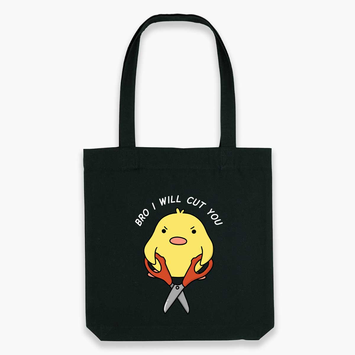 I Will Cut You Tote Bag-Sassy Accessories, Sassy Gifts, Sassy Tote Bag, STAU760-Sassy Spud