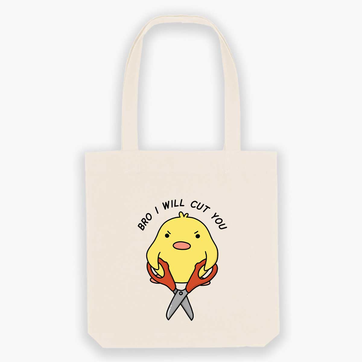 I Will Cut You Tote Bag-Sassy Accessories, Sassy Gifts, Sassy Tote Bag, STAU760-Sassy Spud