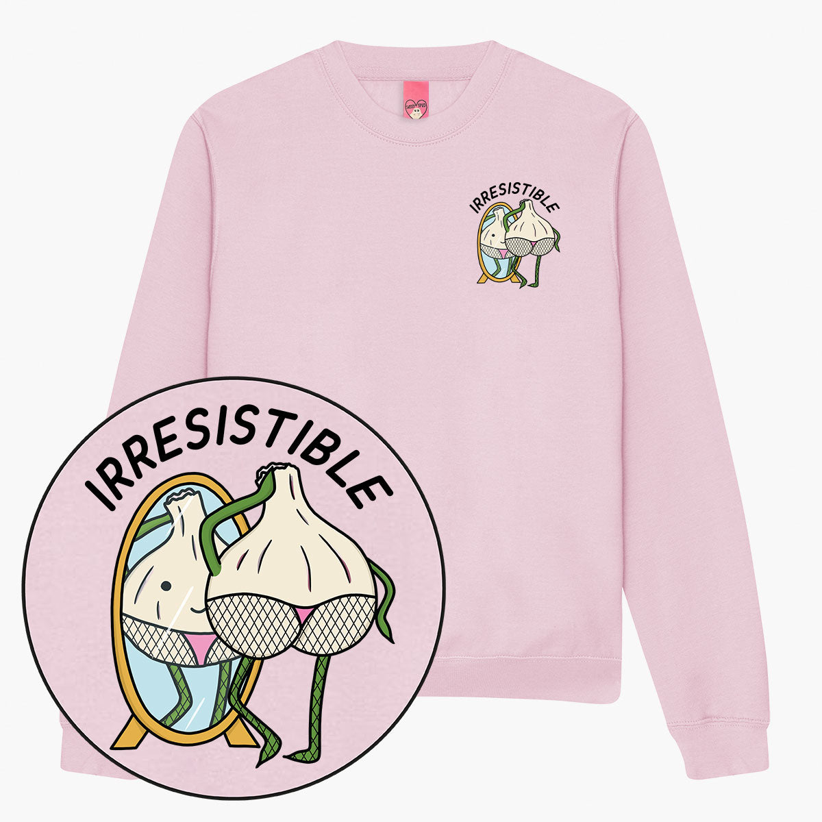 Irresistible Sweatshirt (Unisex)-Printed Clothing, Printed Sweatshirt, JH030-Sassy Spud