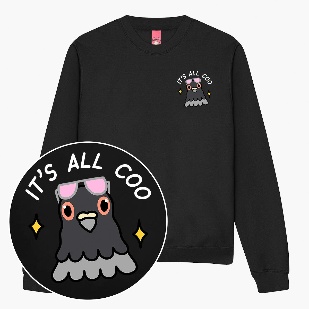 It's All Coo Sweatshirt (Unisex)-Printed Clothing, Printed Sweatshirt, JH030-Sassy Spud