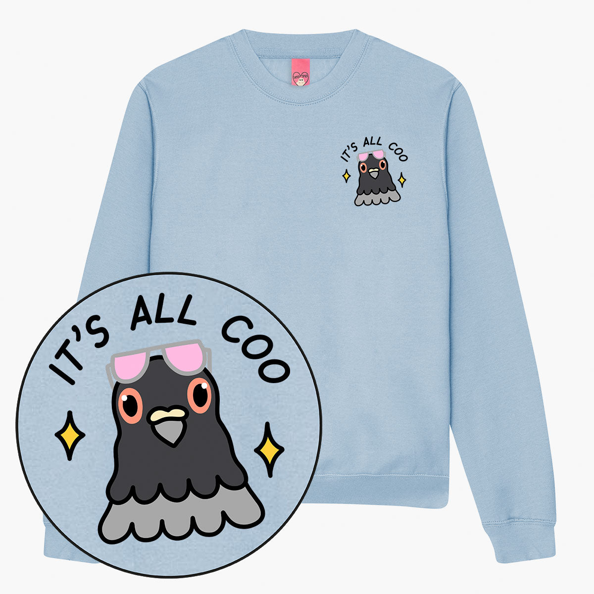 It's All Coo Sweatshirt (Unisex)-Printed Clothing, Printed Sweatshirt, JH030-Sassy Spud
