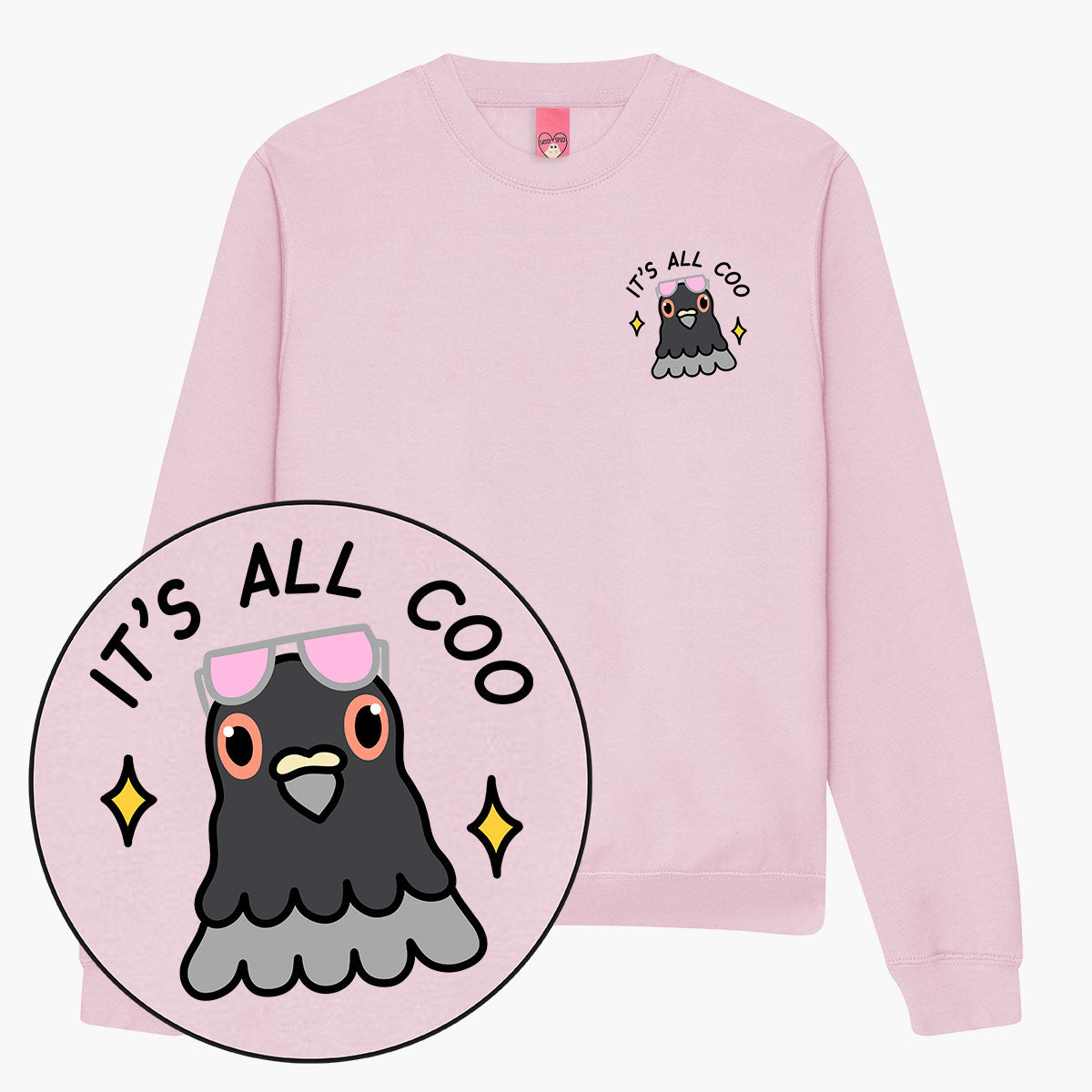 It's All Coo Sweatshirt (Unisex)-Printed Clothing, Printed Sweatshirt, JH030-Sassy Spud