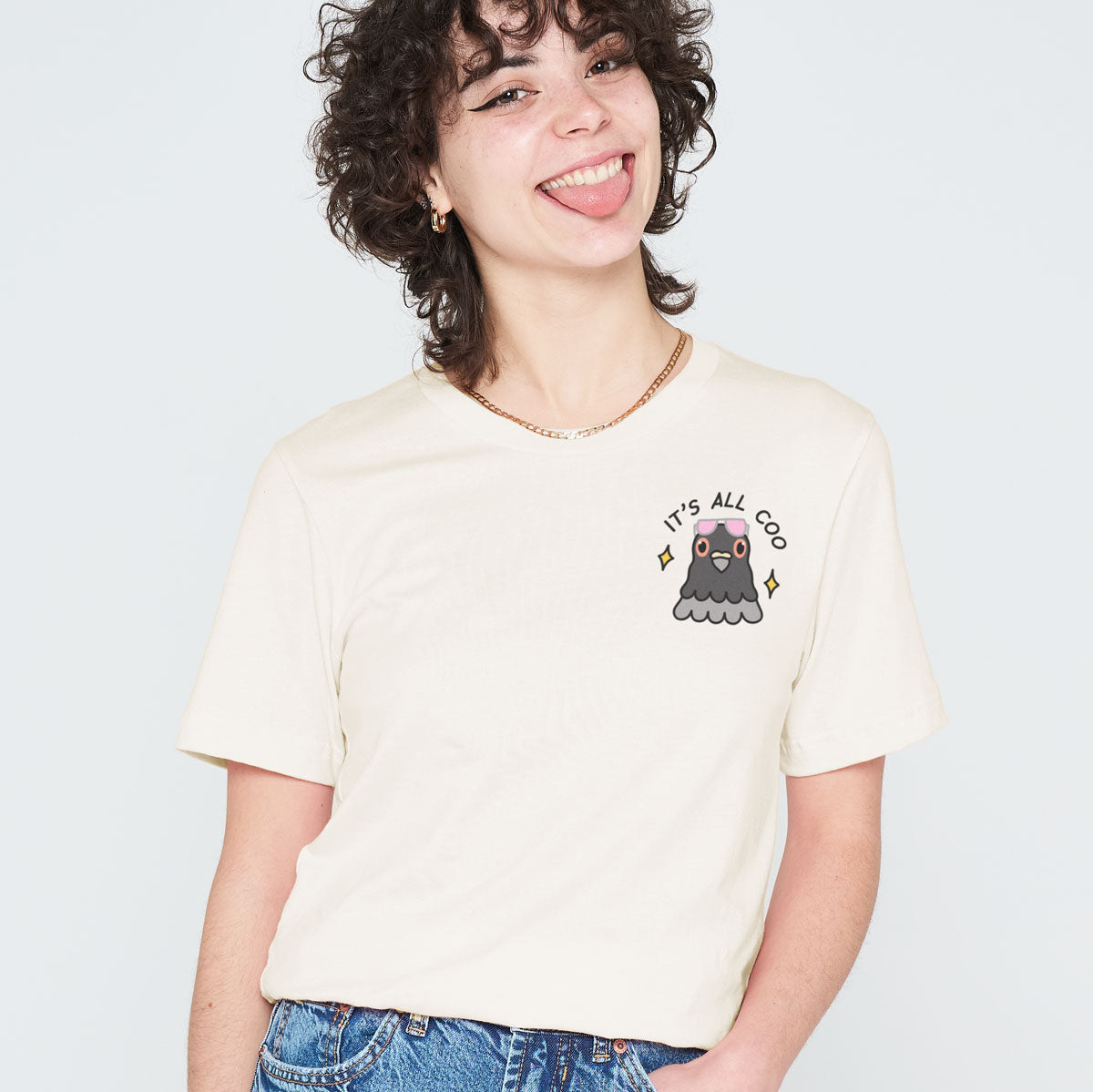 It's All Coo T-Shirt (Unisex)-Printed Clothing, Printed T Shirt, EP01-Sassy Spud