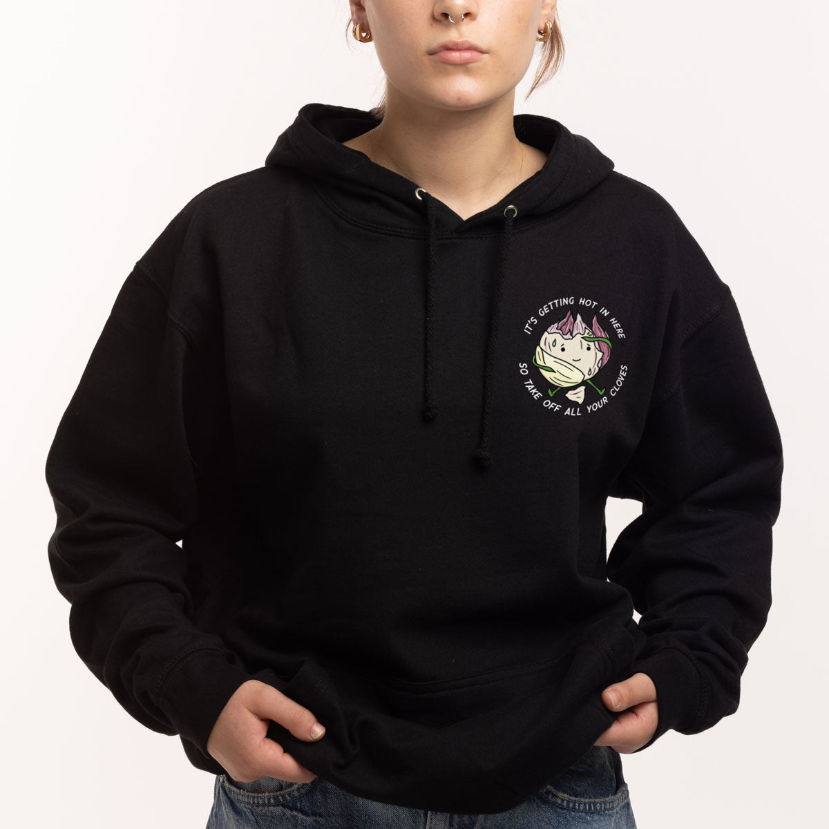 It's Getting Hot Hoodie (Unisex)-Printed Clothing, Printed Hoodie, JH001-Sassy Spud